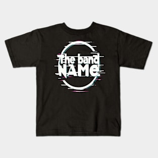 AJR The band name Glitch effect Kids T-Shirt